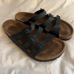 Birkenstock Black Sandals Strappy
